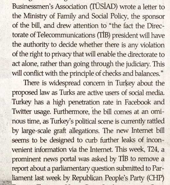 The Internet law and what ıt means for our democracy -Today’s Zaman