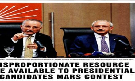 Dısproportıonate Resource Use Avaılable To Presidential Candıdates Mars Contest-Today’s Zaman
